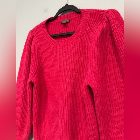 Vince Camuto Puff Shoulder Wide Sleeve Sweater Size M - Picture 3 of 7